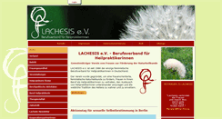 Desktop Screenshot of lachesis.de