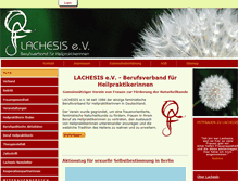 Tablet Screenshot of lachesis.de